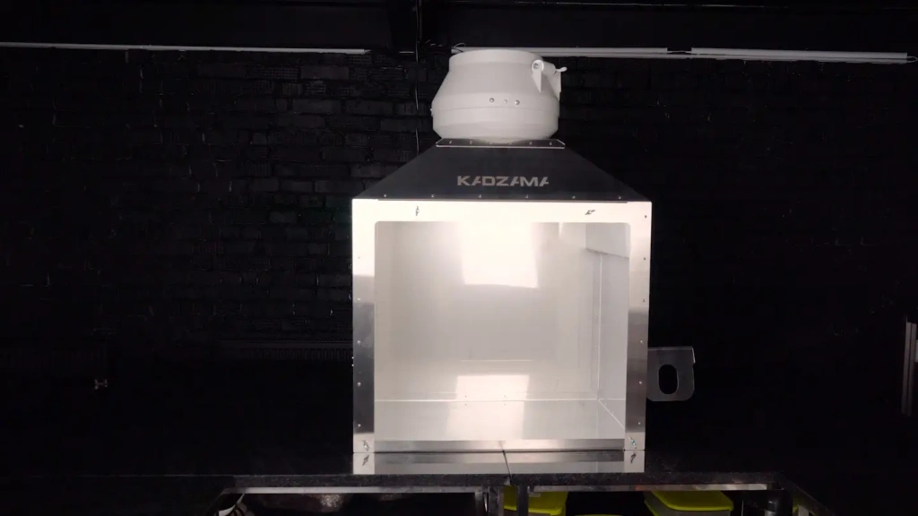 Cabina di spruzzatura burro di cacao