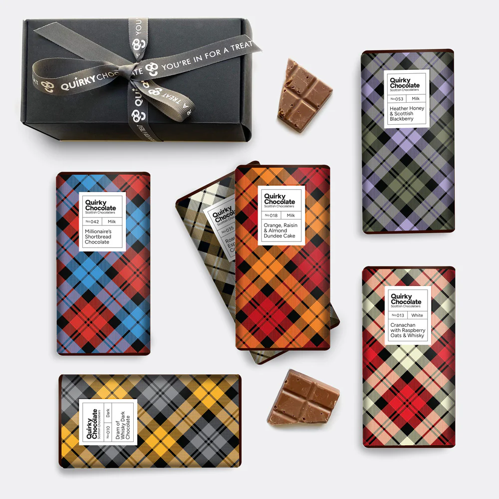 Scottish 6 Bar Gift Box