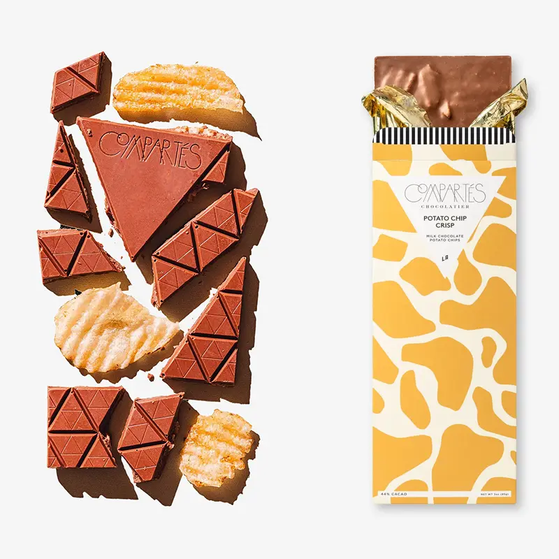 Cioccolato con patatine